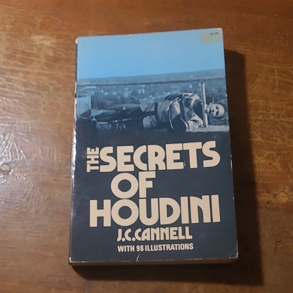 2/$5 1973 The Secrets of Houdini Book